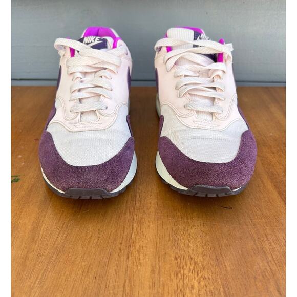 Nike Air Max 1 Plum Purple Cream Women’s Size 9 Sneakers - Picture 5 of 8